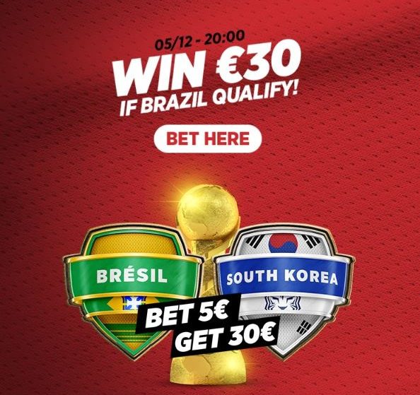De l’argent supplémentaire pour les Brésiliens | Brésil vs Corée du Sud