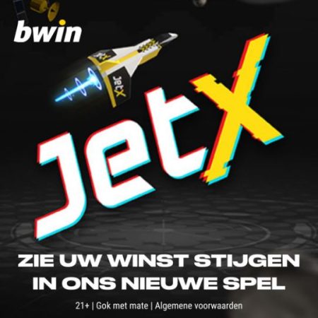 JetX | Hoe langer het vliegt, hoe groter je prijs op Bwin