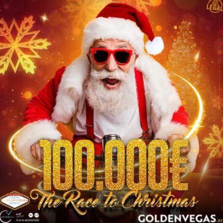 The Christmas race is storming towards the finish line at Golden Vegas