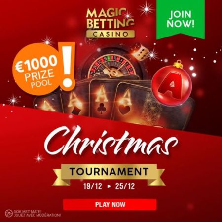 Neem deel aan ons Kersttoernooi en deel de €1000