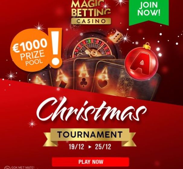 Take part in our Christmas tournament and share the €1000