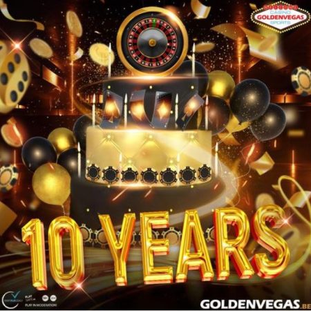 GoldenVegas bestaat 10 jaar en dit moeten we vieren