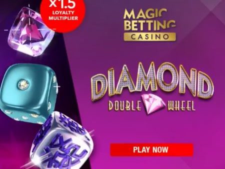 With Diamond Double Wheel you enjoy the double action game