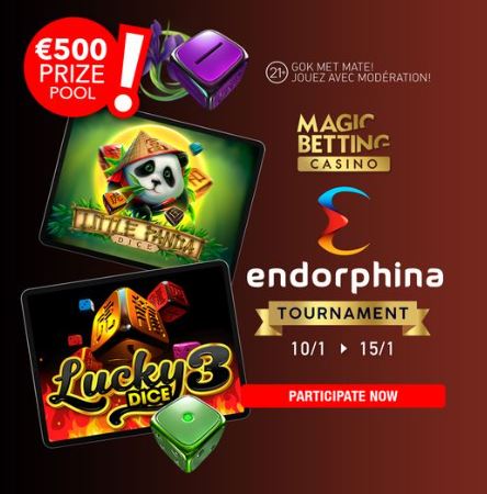Go on a dice adventure with the Endorphina Tournament
