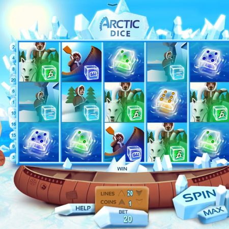 Verover het hart van de ijskoningin in Arctic Dice