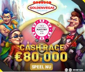 €80.000 prijzenpot te winnen met de Cash Race
