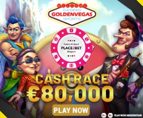 €80,000 prize pool up for grabs in the Cash Race