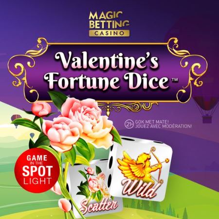 Cupido slaat toe tijdens Valentine’s Fortune Dice