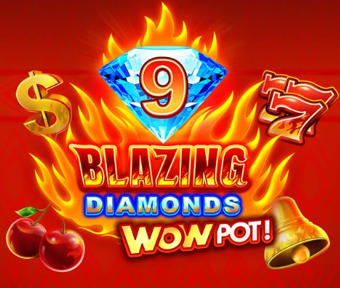 9 Blazing Diamonds WowPot