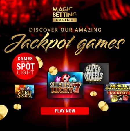 Jeux de jackpot passionnants au casino Magic Betting