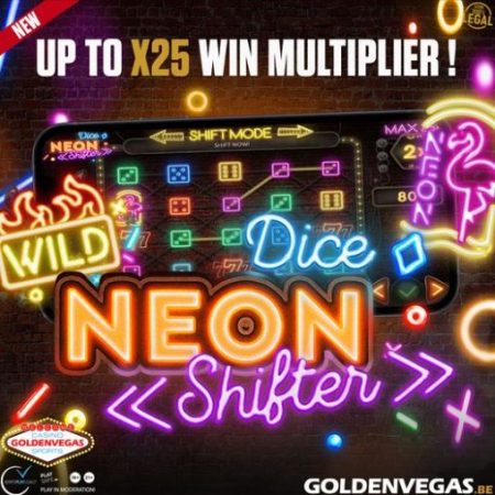 Verhoog uw winst op Neon shifter dice van Air Dice