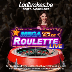 Mega Roulette sur ladbrokes.be
