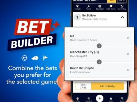 The Bet Builder tool on Magic Betting