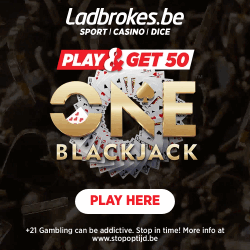 One Blackjack at ladbrokes.be