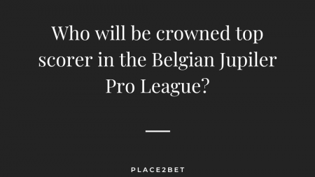 Who will be the top scorer of the Jupiler Pro League