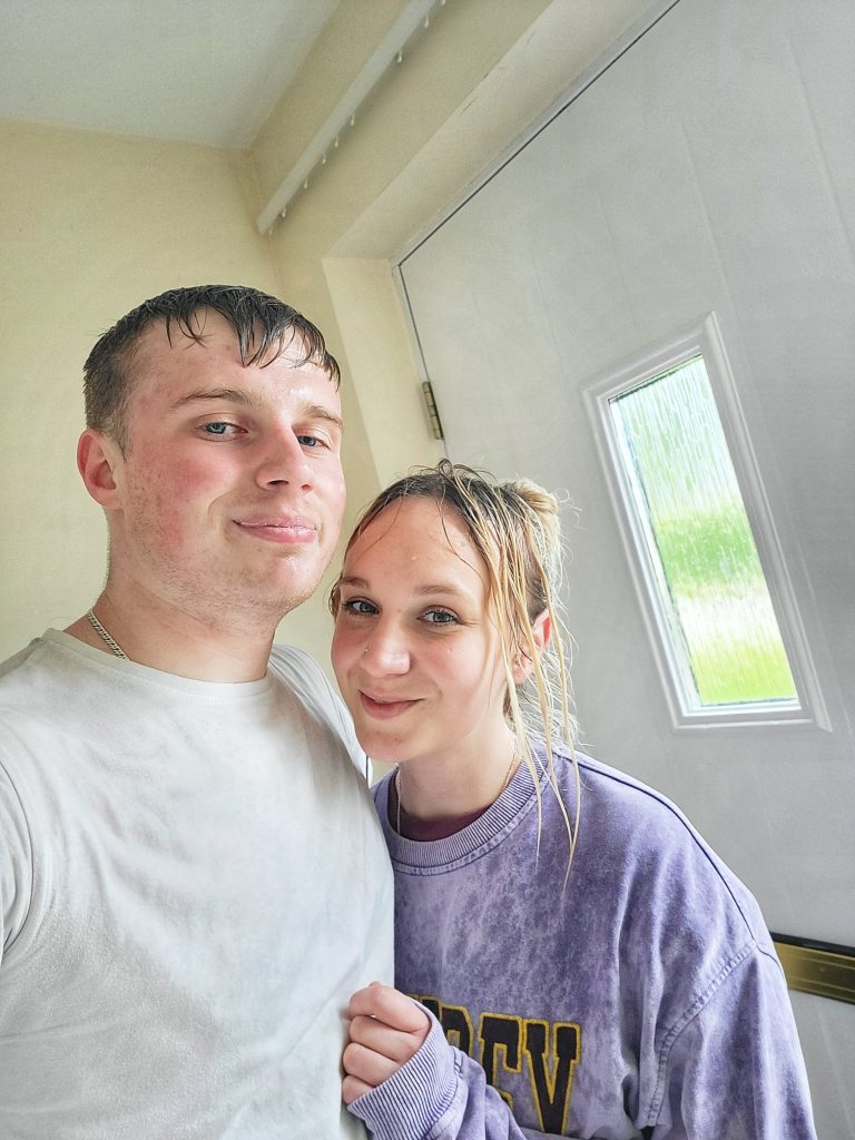 After hiking the Pentlands and getting absolutely drenched in the downpour