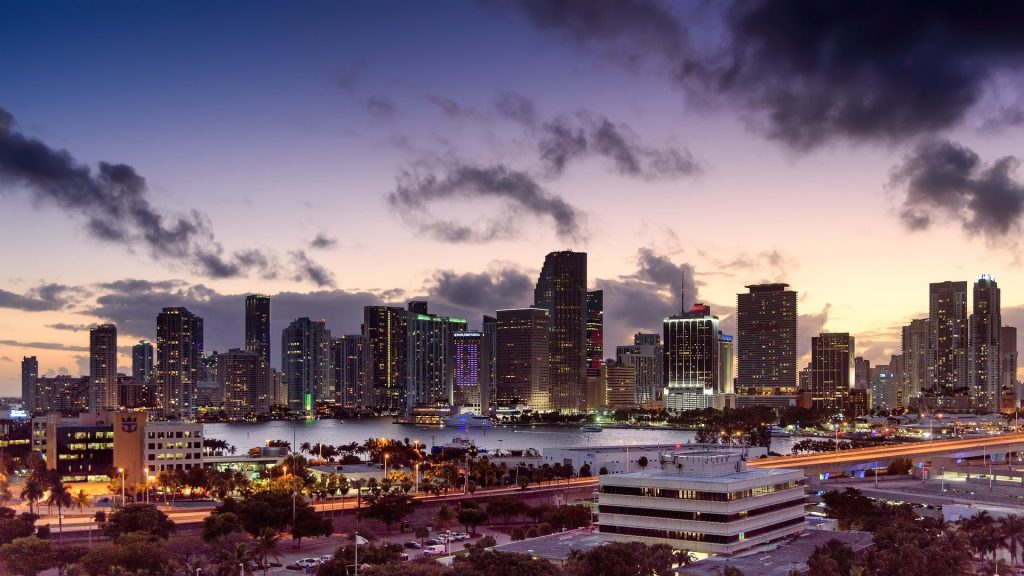 Miami is a place that is not obviously a pretty honeymoon spot but this images shows the gorgeous skyline. Miami has a lot to offer with fun, craziness and party vibes. It is definitely one of our more unique options for a honeymoon destination.