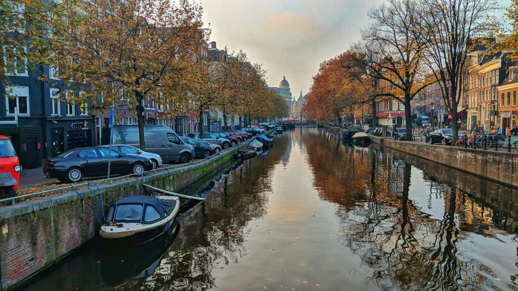 Amsterdam is very scenic and you'll have a great walk down the beautiful river.