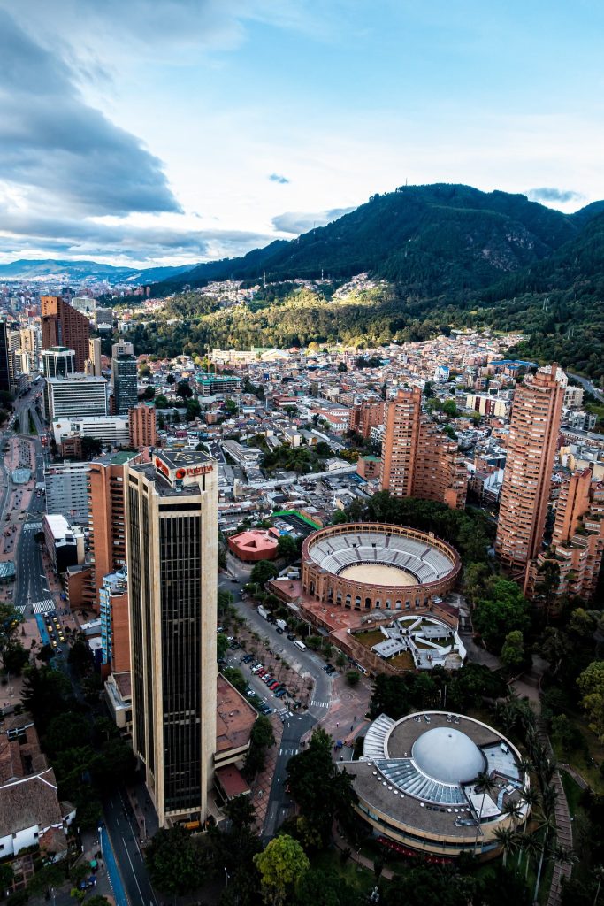 City views in Colombia.