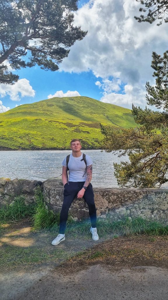 When you're feeling homesick travelling abroad, take some time for yourself and get back into nature. We love this photo of Liam as it is a beautiful nature walk in the Pentlands that takes you away from everyday stress.