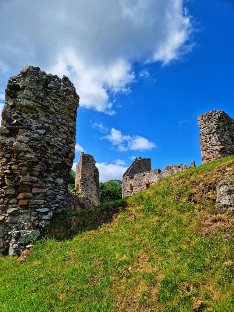 If you're visiting Haddington then one of the things you can do is take a trip out to Hailes castle and enjoy the pretty views.