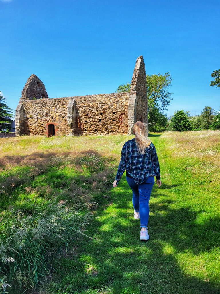 Amy exploring Haddington.