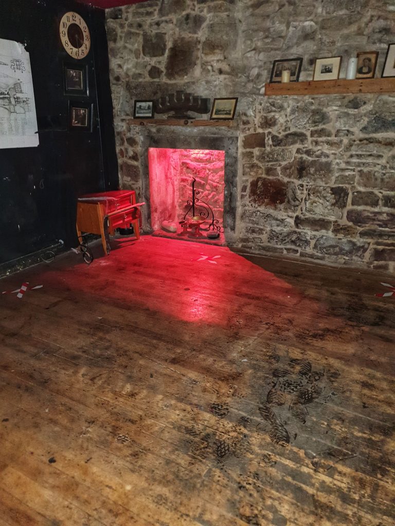 Image taken from the underground vaults on the ghost tour.