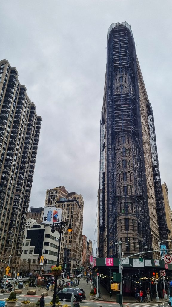 Flat Iron building in Manhattan