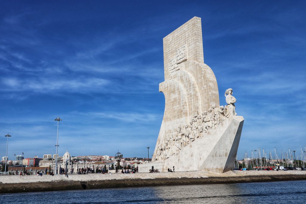 Another incredible landmark in Lisbon is the monument of discoveries.