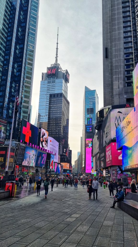 Times Square is an amazing place to visit in Manhattan with so much going on all the time. It is easy to get lost in the crowd here and watch the hustle and bustle of a day in NYC.