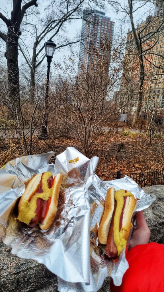 Street food is just as enjoyable. We paid a couple of dollars each for these hot dogs and they were absolutely delicious.