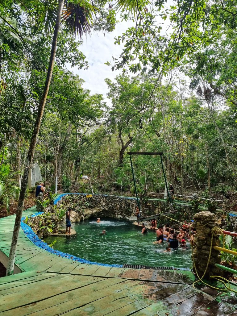 If you're wondering is Cancun worth visiting well jumping in some of these incredible cenotes alone is enough to convince you.