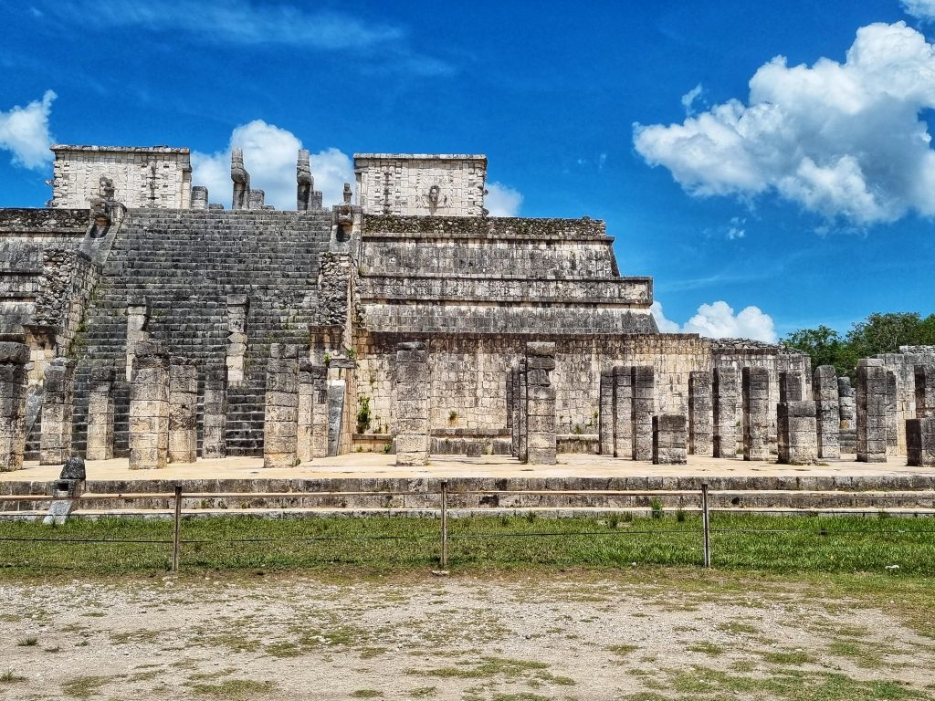 One of the mayan ruins at Chichn Itza.