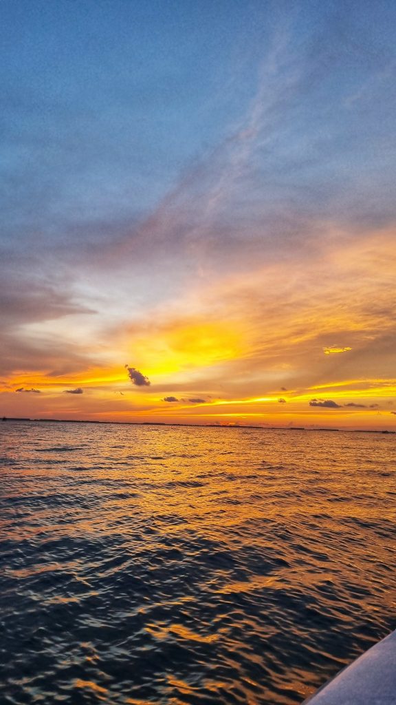 One of the things to be careful of in Isla Mujeres is shopping around for the best tour prices. This image shows a sunset boat tour which was really good fun and Amy arranged through some friends she knows on the island.