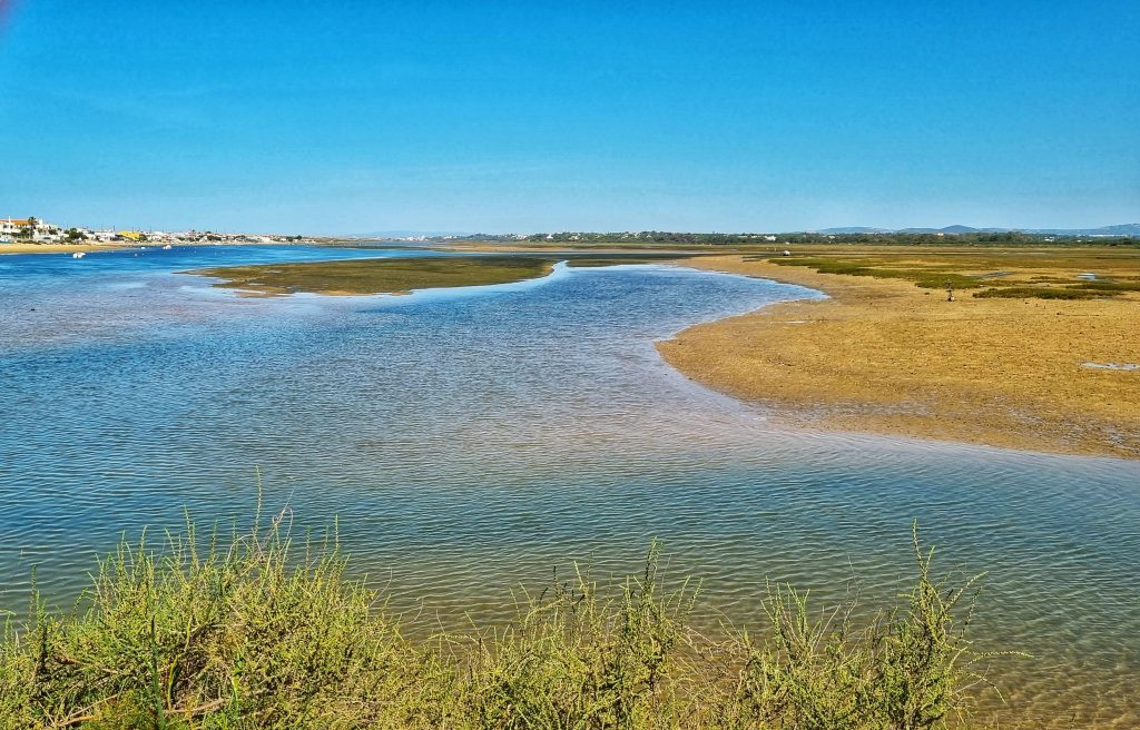 One of the lagoons in Faro