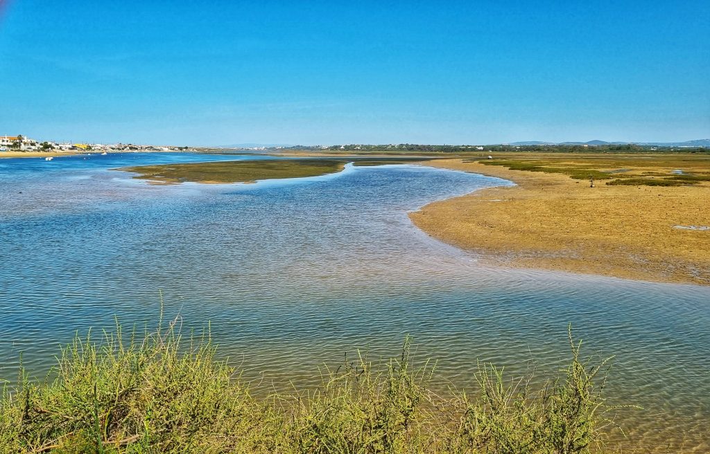 Ria Formosa lagoon.