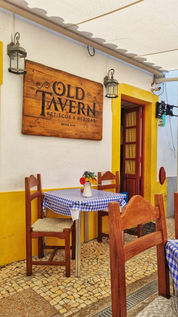 Image from The Old Tavern which is our favourite restaurant in Faro.