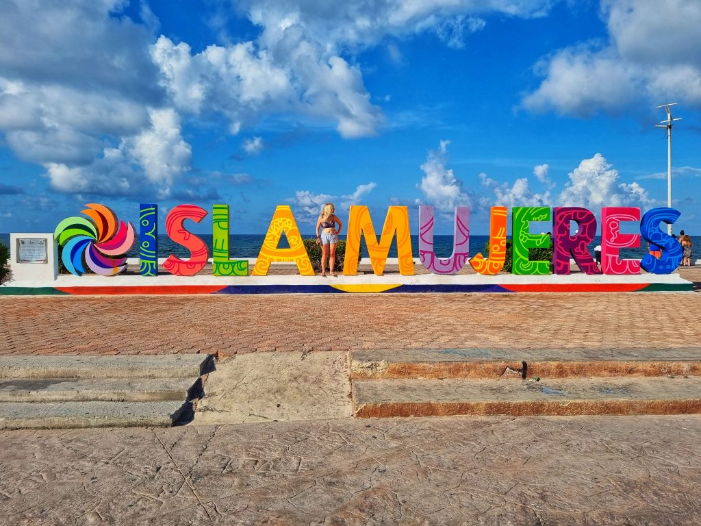 Isla Mujeres sign.