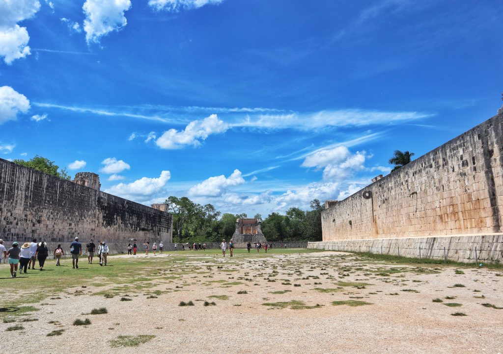 Gran Juego de Pelota where they used to play the infamous Maya ballgame.