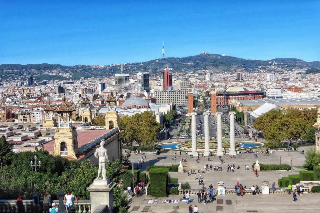 View of Barcelona City