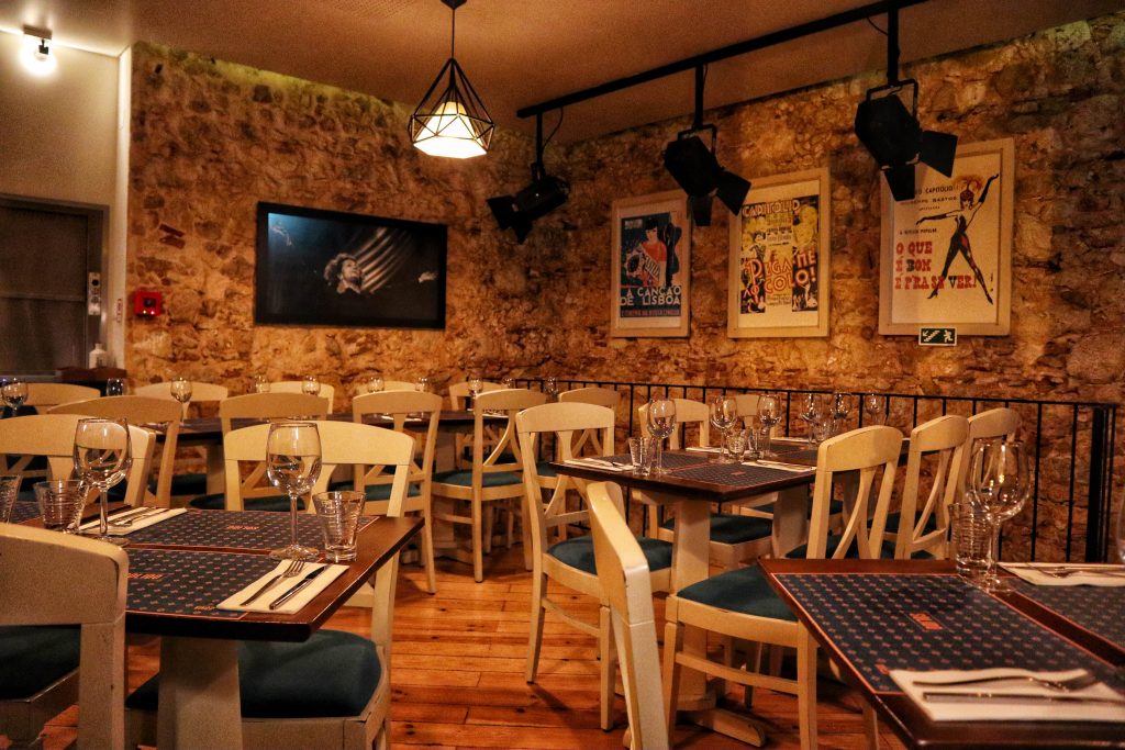 Picture of Solido restaurant where you can experience the beautiful Fado music and enjoy some delicious tapas.