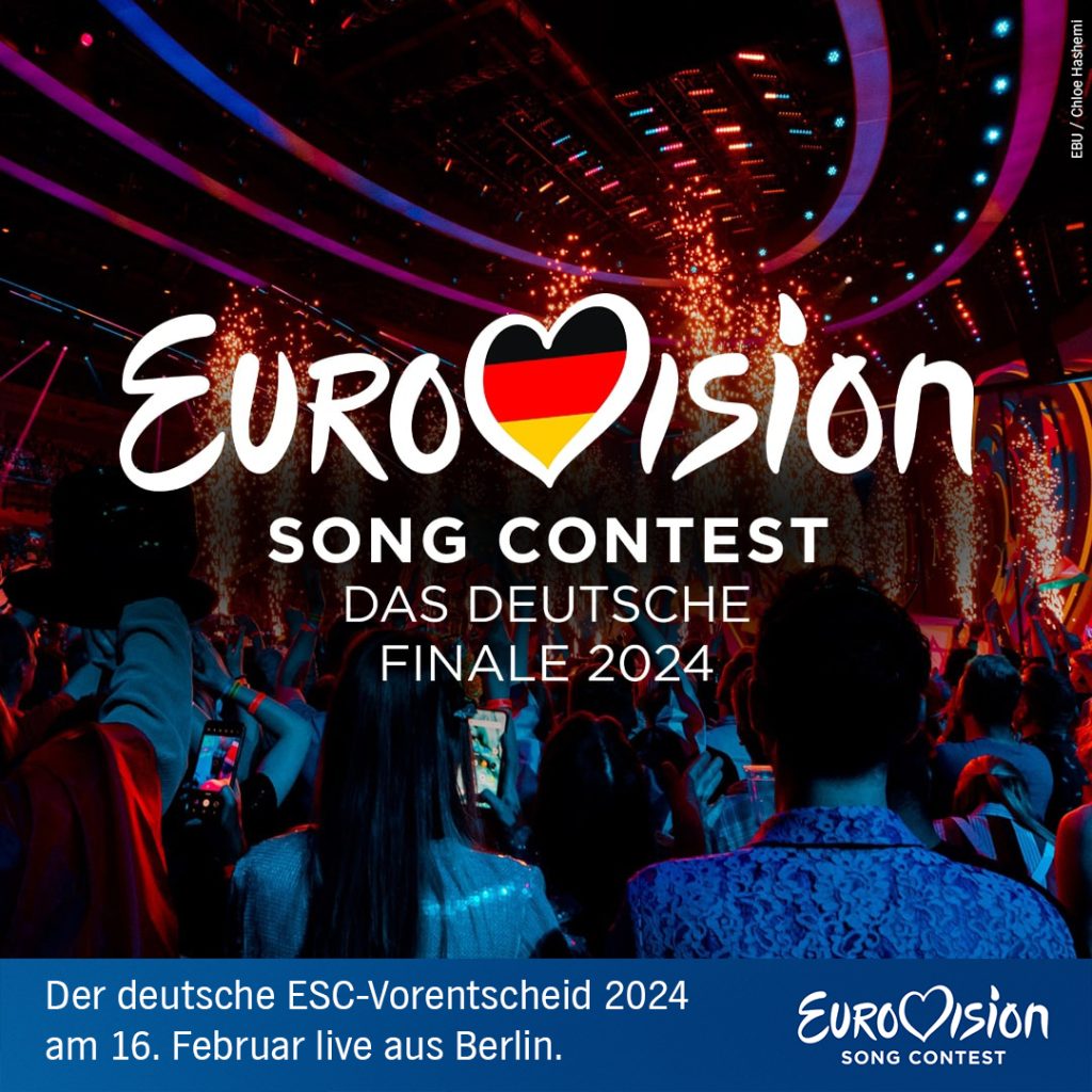 L’ALLEMAGNE DÉBUTE SA PRÉSÉLECTION NATIONALE EUROVISION 2024 www