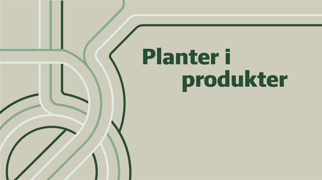 planter i produkter