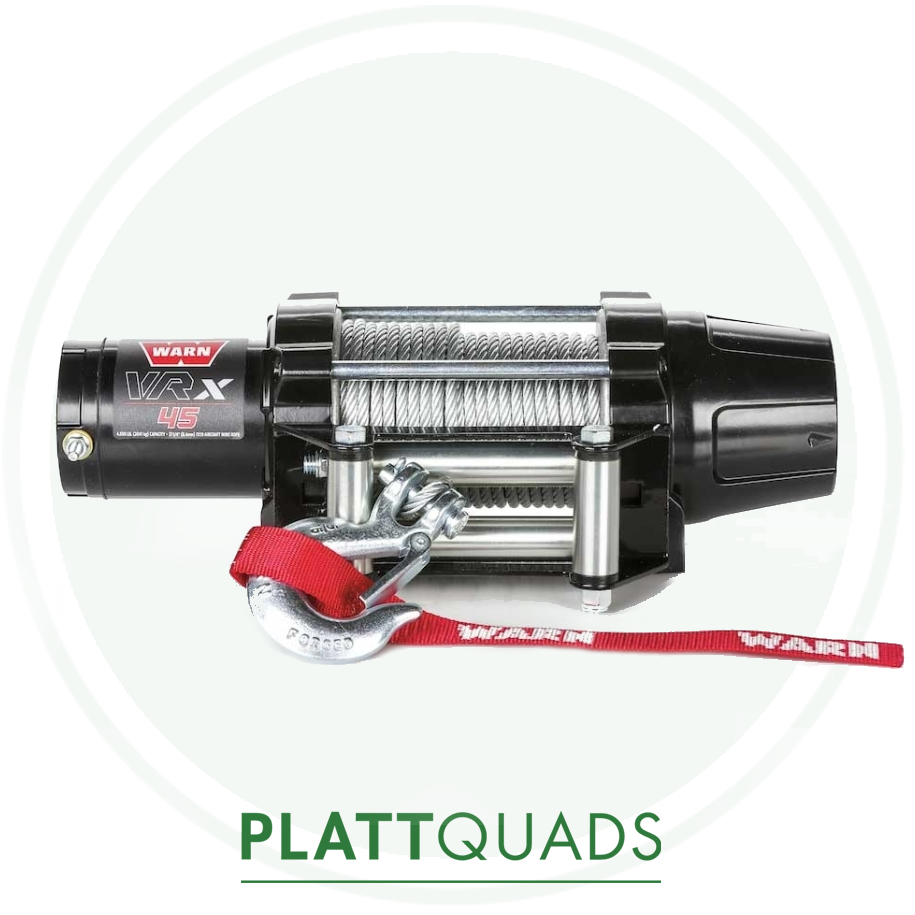 VRX 45 Warn Winch Platt Quads