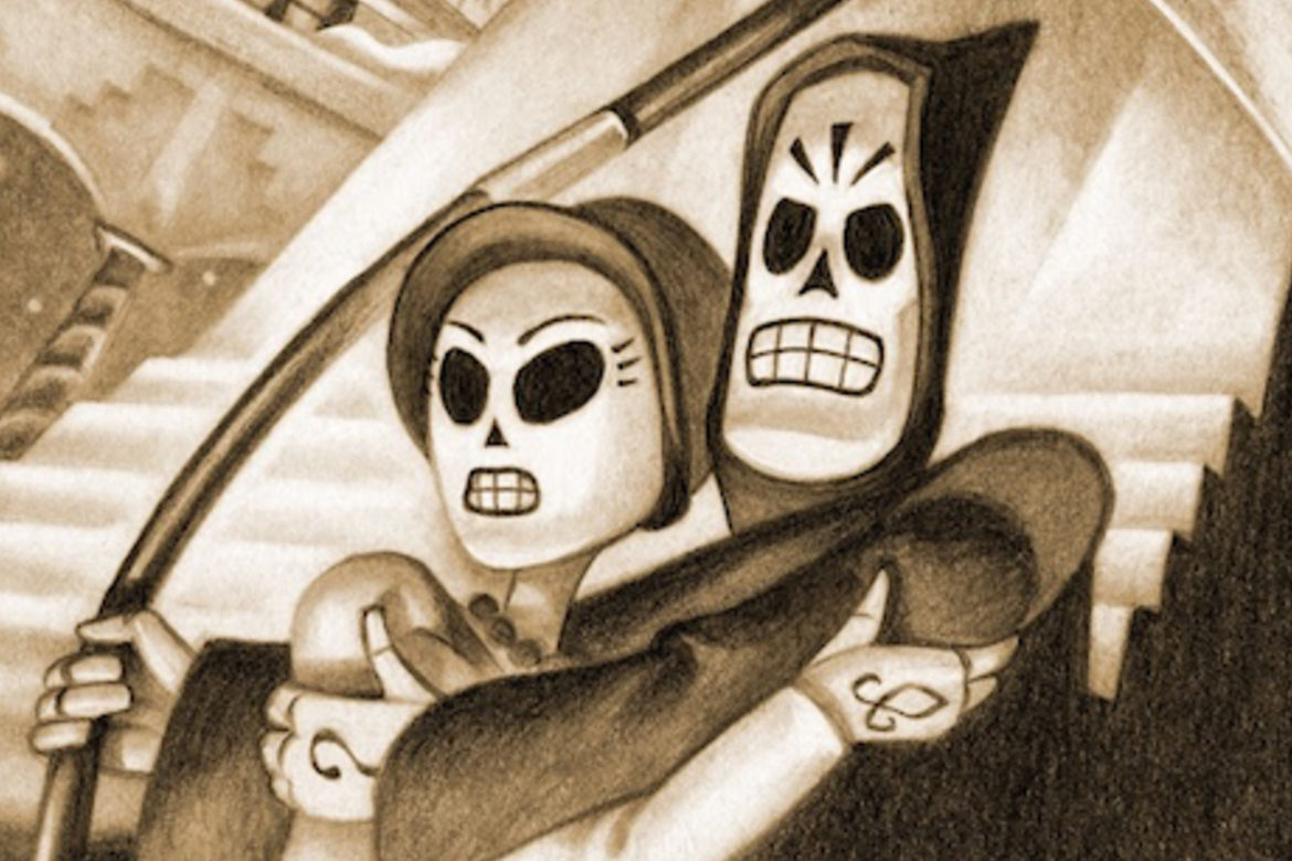 Manny och Meche i Grim Fandango