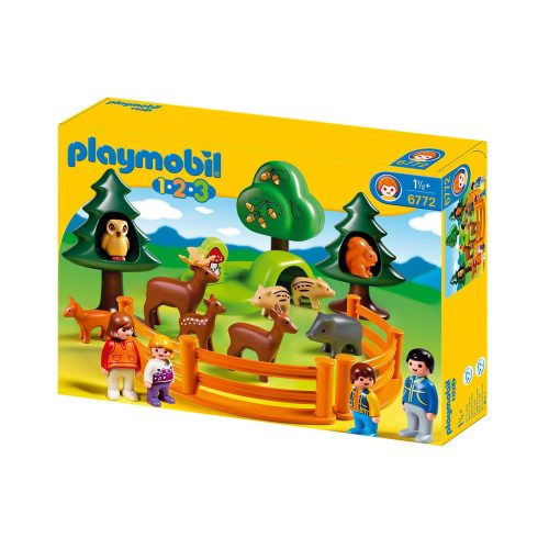 Playmobil 1-2-3 Besøg i dyreparken 6772