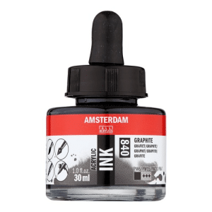 Amsterdam Acrylic Ink 30ml - Graphite #840