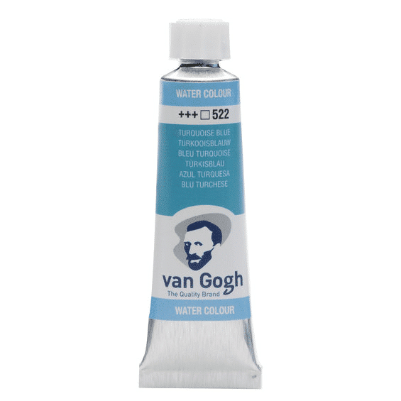 Van Gogh akvarell 10ml - Turquoise Blue #522