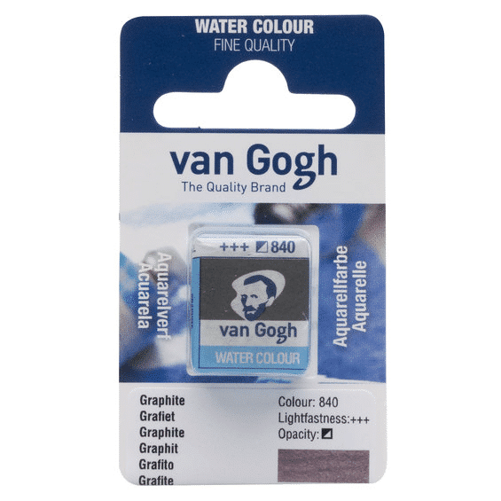 Van Gogh akvarell halvkopp - Graphite #840