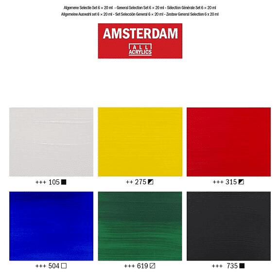 Amsterdam General Selection Set 6×20ml - Bild 2